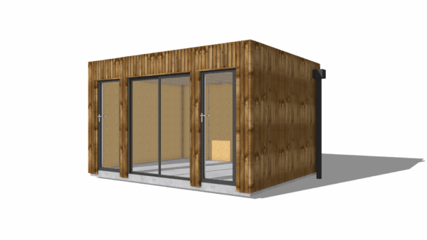 Medium Cube : studio isolé 15.7m²
