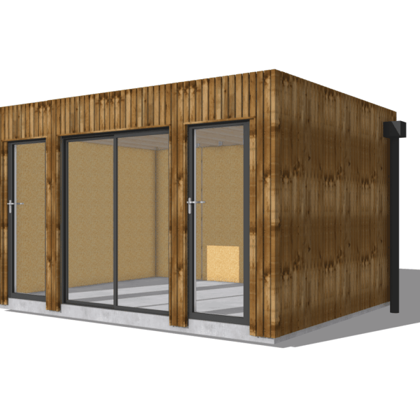 Medium Cube : studio isolé 15.7m²